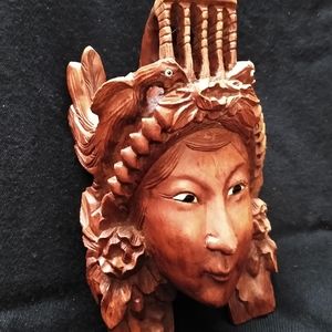 Indonesian Cross-eyed Ceremonial Mask